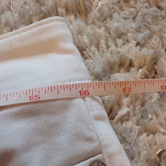 Talbots Shorts Talbots Boyfriend Denim White Shorts Poshmark